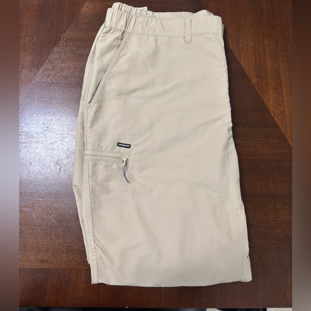 Patagonia nylon khaki pants
